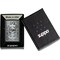 Zippo 2022N Zippo Supplement, Skull Anchor Emblem, Black Matte ZIP-48122 - alternate 2